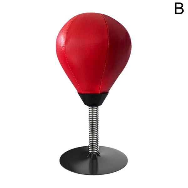 Stress Buster Boxing Desktop Punching Bag Punch Ball with Suction Cup Heavy Duty Stress Relief Ball Funny Gifts for Kids