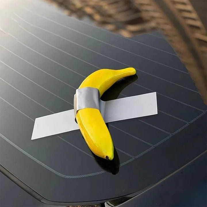 Hand Painted Duct Tape Banana Funny Car Stickers Car Decals Car Decorations Creative Funny Bumper Stickers Room Decor Gifts