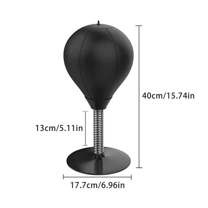 Stress Buster Boxing Desktop Punching Bag Punch Ball with Suction Cup Heavy Duty Stress Relief Ball Funny Gifts for Kids